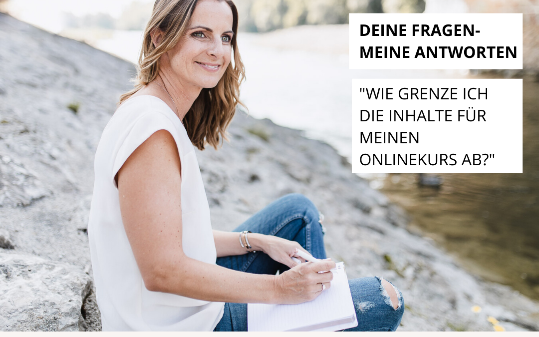 Inhalte Onlinekurs abgrenzen