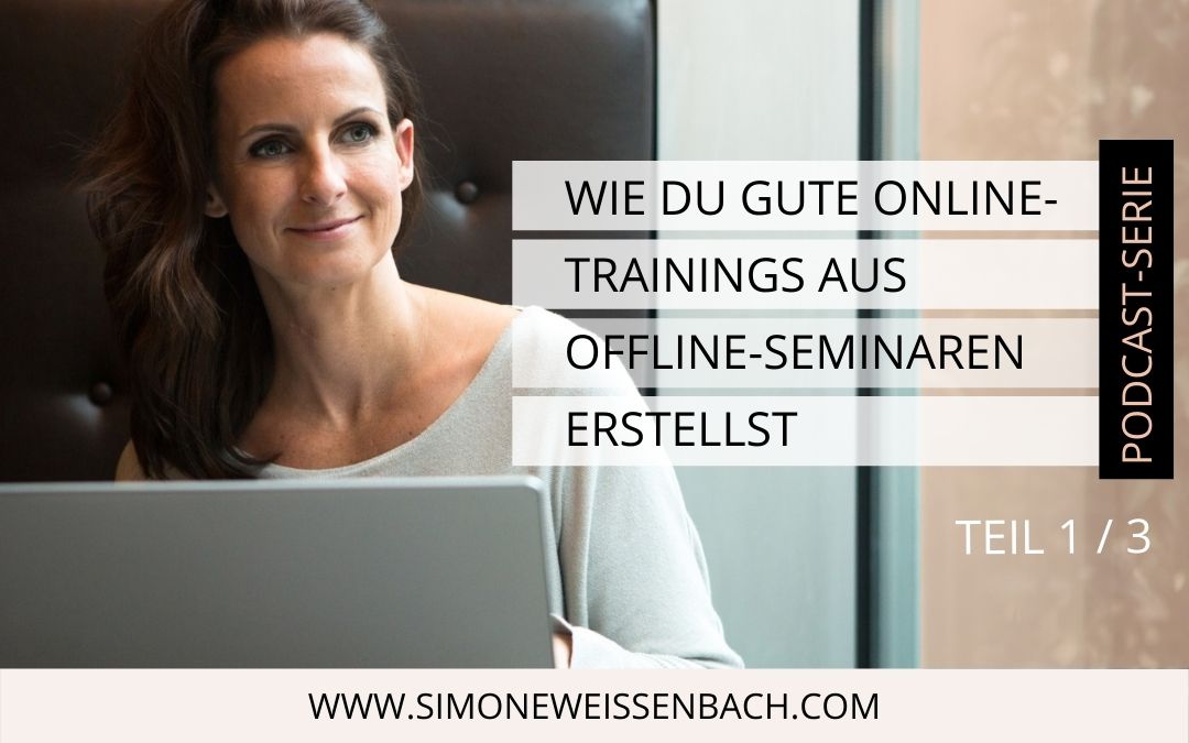 Online Training Offline Seminar