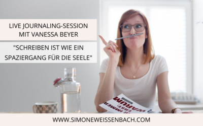 So kannst du das Schreiben für dein Business nutzen inkl. live Journaling-Session mit Schreibmentorin Vanessa Beyer