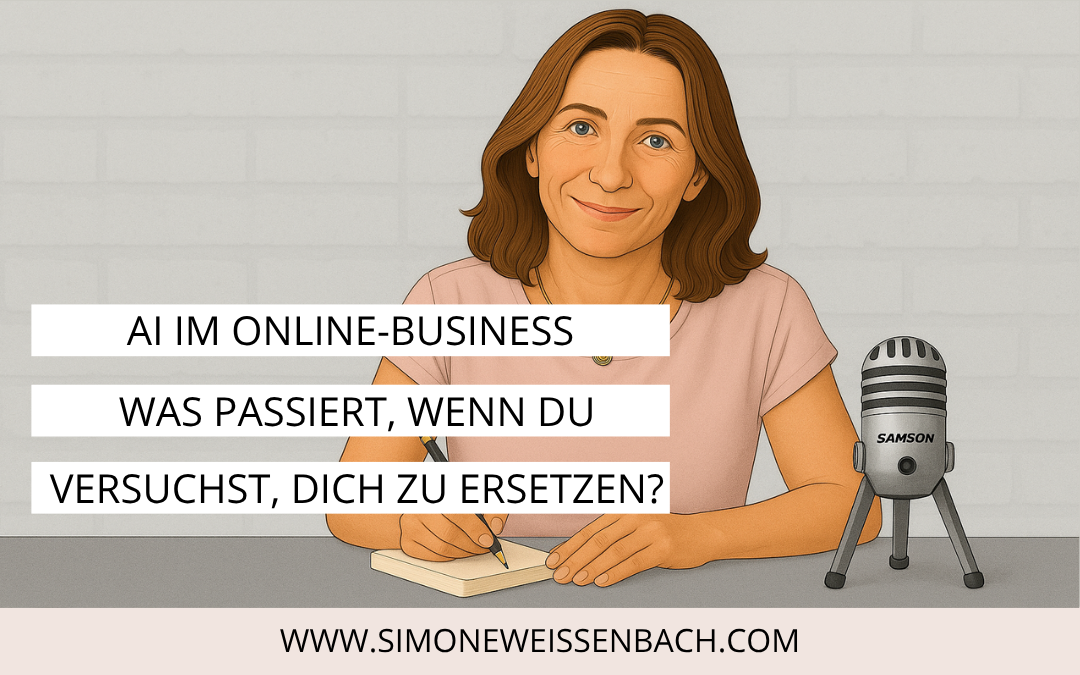 AI im Online-Business: Was passiert, wenn du versuchst, dich selbst zu ersetzen?